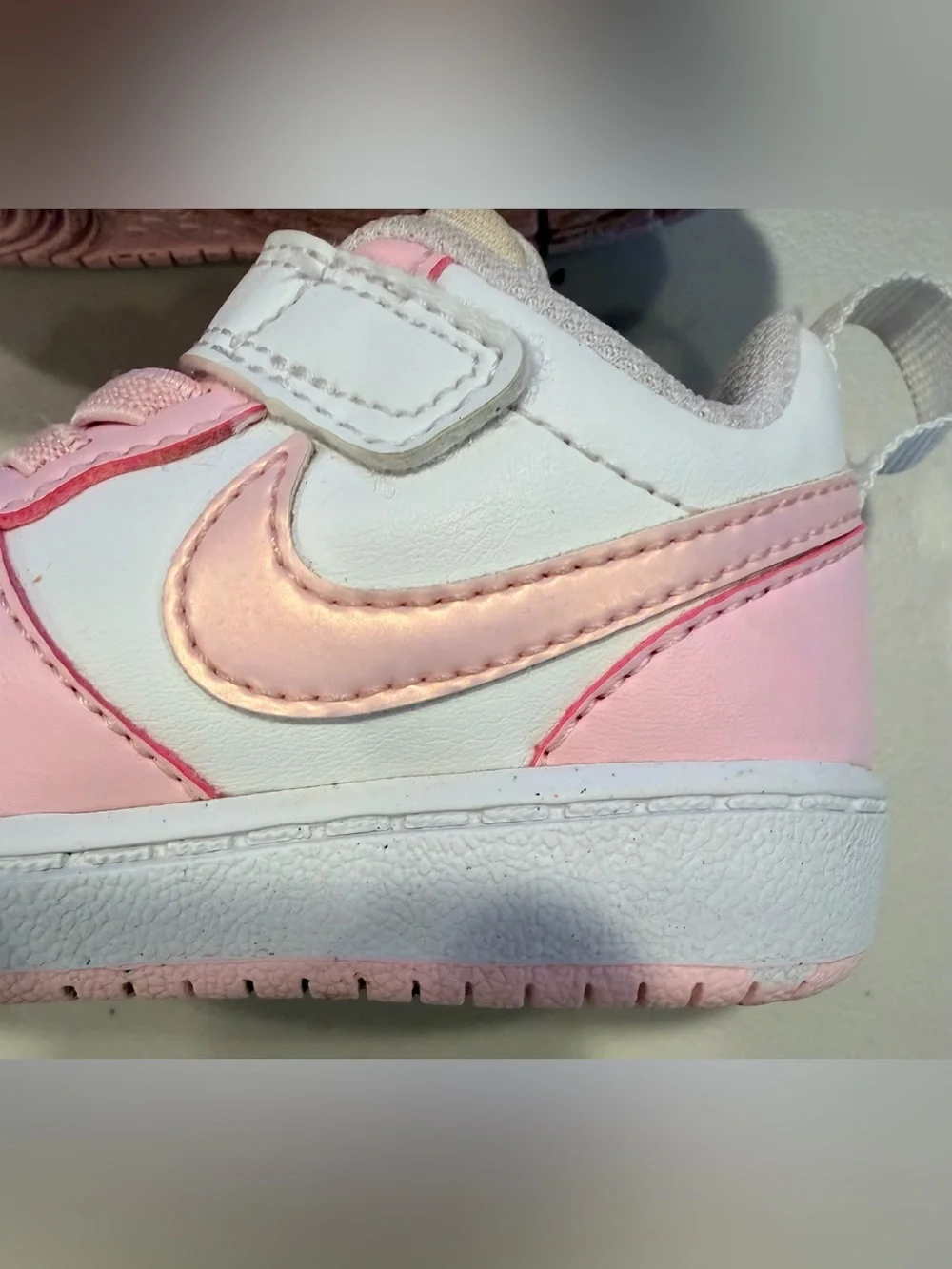 NIKE | Toddler Girls Court Borough Low Recraft sneaker. Size: 4C
